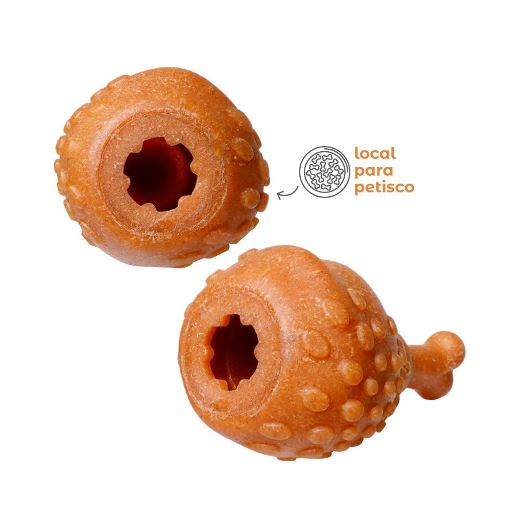 Osso Mordedor Massageador Brinquedo Para Cães Pets Anti-Stress