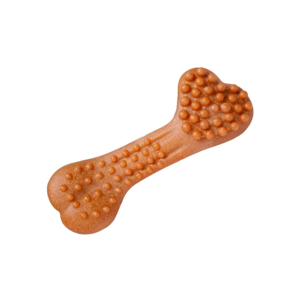 Osso Mordedor Massageador Brinquedo Para Cães Pets Anti-Stress